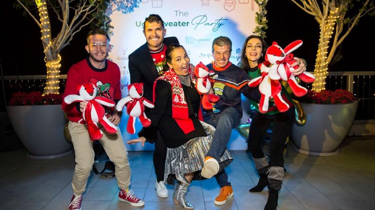 Armando Caso, Lorenzo Ruiz, Alberto Cinta y Diana De Ramery