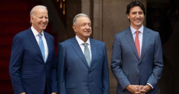 Esto fue lo que comieron Joe Biden y Trudeau en su visita a México