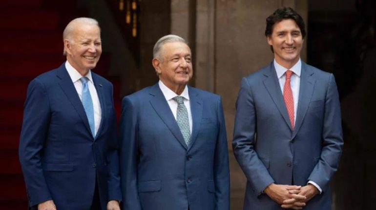 Esto fue lo que comieron Joe Biden y Trudeau en su visita a México