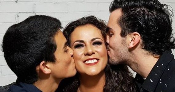 Ellos son los guapos hijos de Edith Márquez