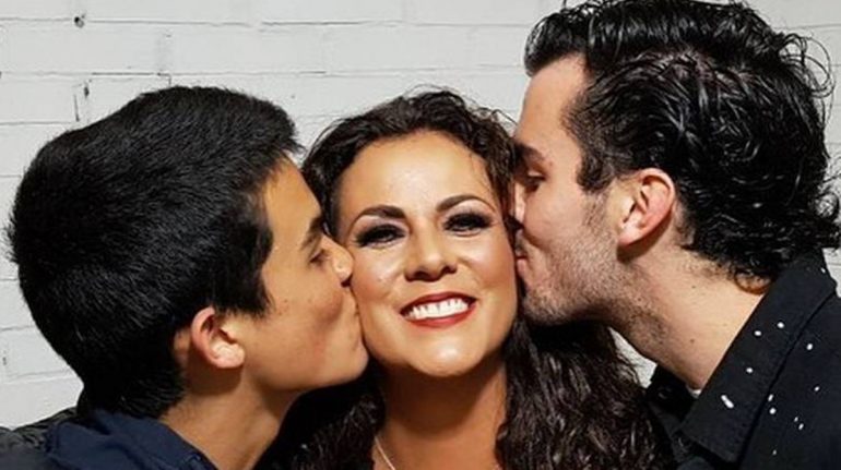 Ellos son los guapos hijos de Edith Márquez