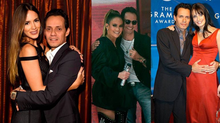 Ellas fueron las parejas de Marc Anthony antes de Nadia Ferreira