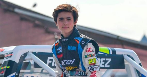 Murió a los 17 años Federico Gutiérrez, el piloto mexicano de Nascar