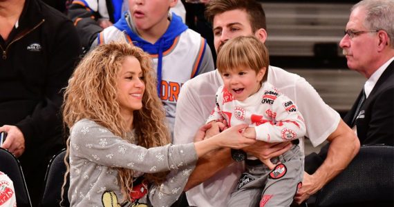 Sasha, el hijo menor de Shakira no soporta a la novia de Piqué