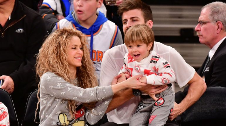 Sasha, el hijo menor de Shakira no soporta a la novia de Piqué