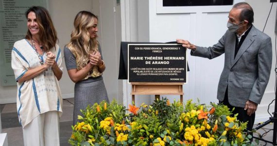 El MAP rinde caluroso homenaje a Marie Thérèse Hermand de Arango