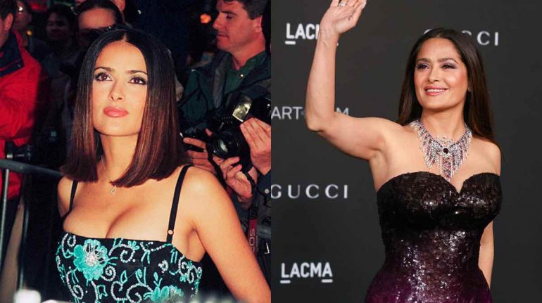 Así ha cambiado Salma Hayek a través de los años (FOTOS)