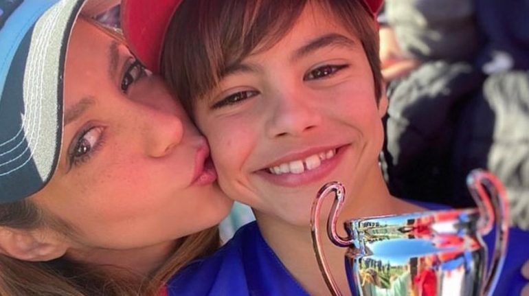 Shakira y Piqué se unieron para celebrar el cumpleaños de su hijo Milan